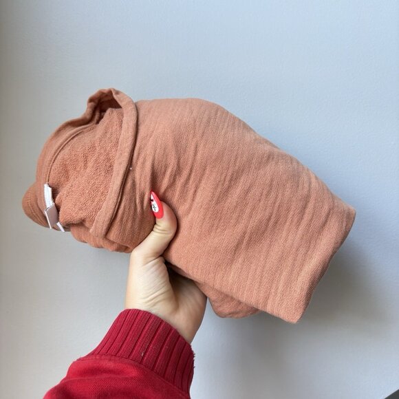 J Jill Pure Jill Blouse Womens Size XL Orange 3/4 Sleeve Sweater 100% Cotton - Picture 8 of 8